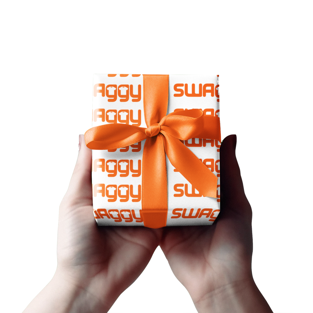 Image of Hands Giving Swaggy Gift